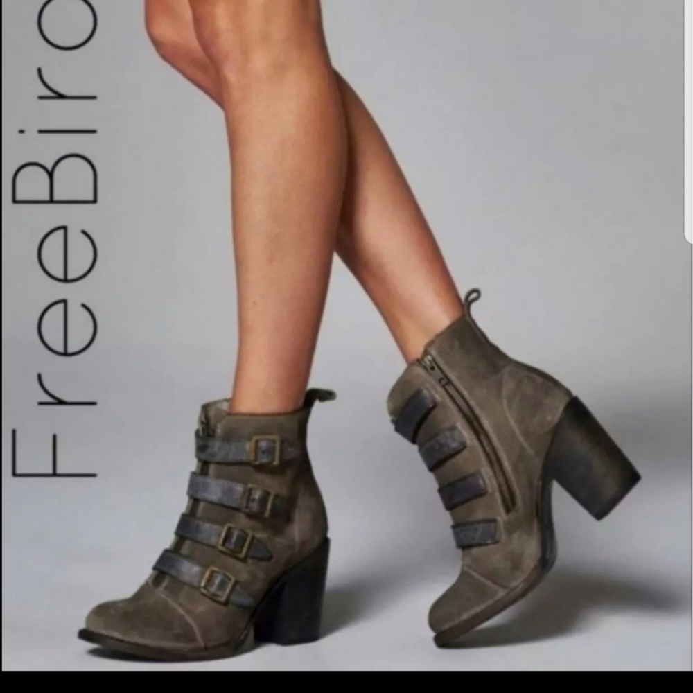 SOLD☆Freebird by Steve Madden “Banjo” Ankle Booties